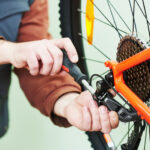 réparation de vélo